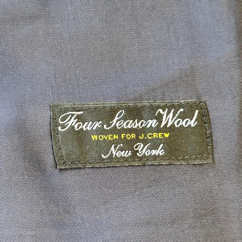 J.Crew Ludlow Blazer 41R Slim‎  Four Season Wool Gray Men's Sport Coat  2-Button